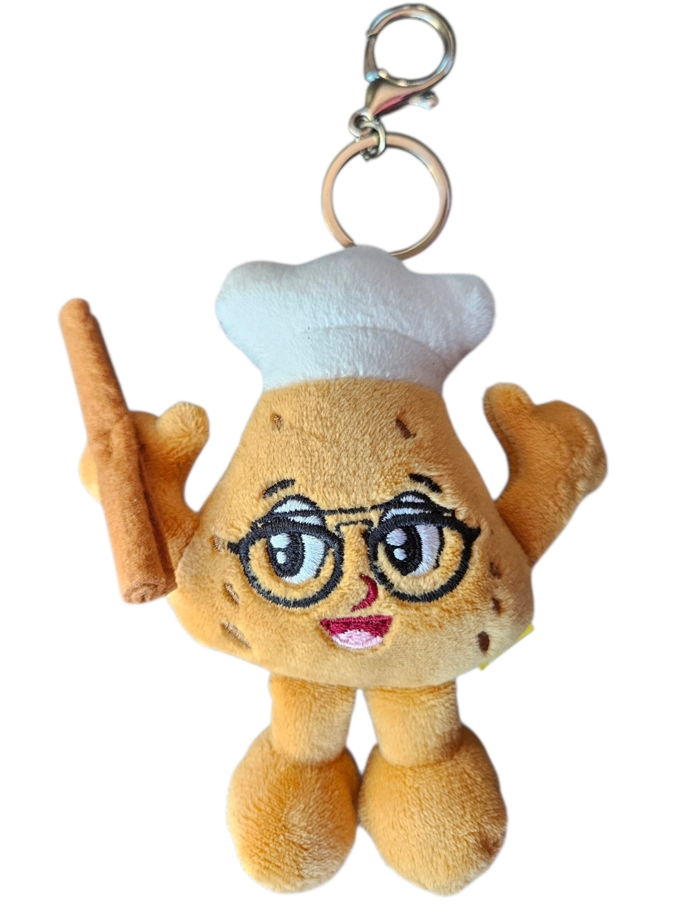 Cava Pita Chip Collectible Plushie Keychain SWEET SAMMY 5 1/2"